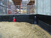 Photo of the Structure of Above Ground Waterproofing Products